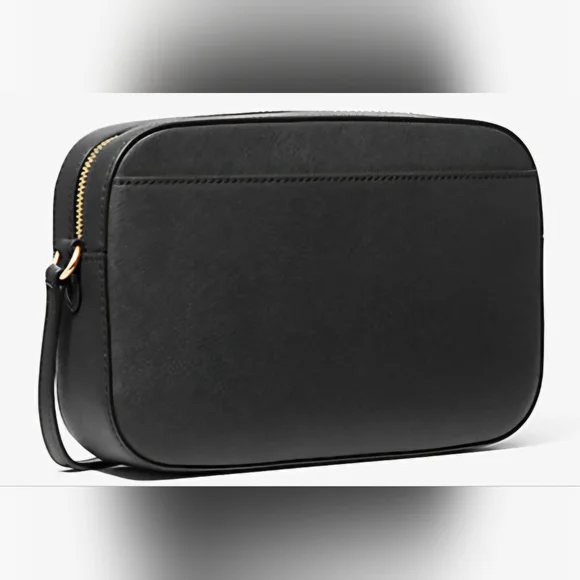 Michael Kors Black and Gold Chain Crossbody Bag. - Picture 2 of 4